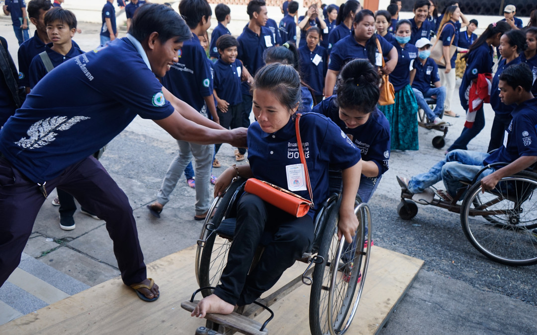 Banteay Prieb outing for International Disabled Day